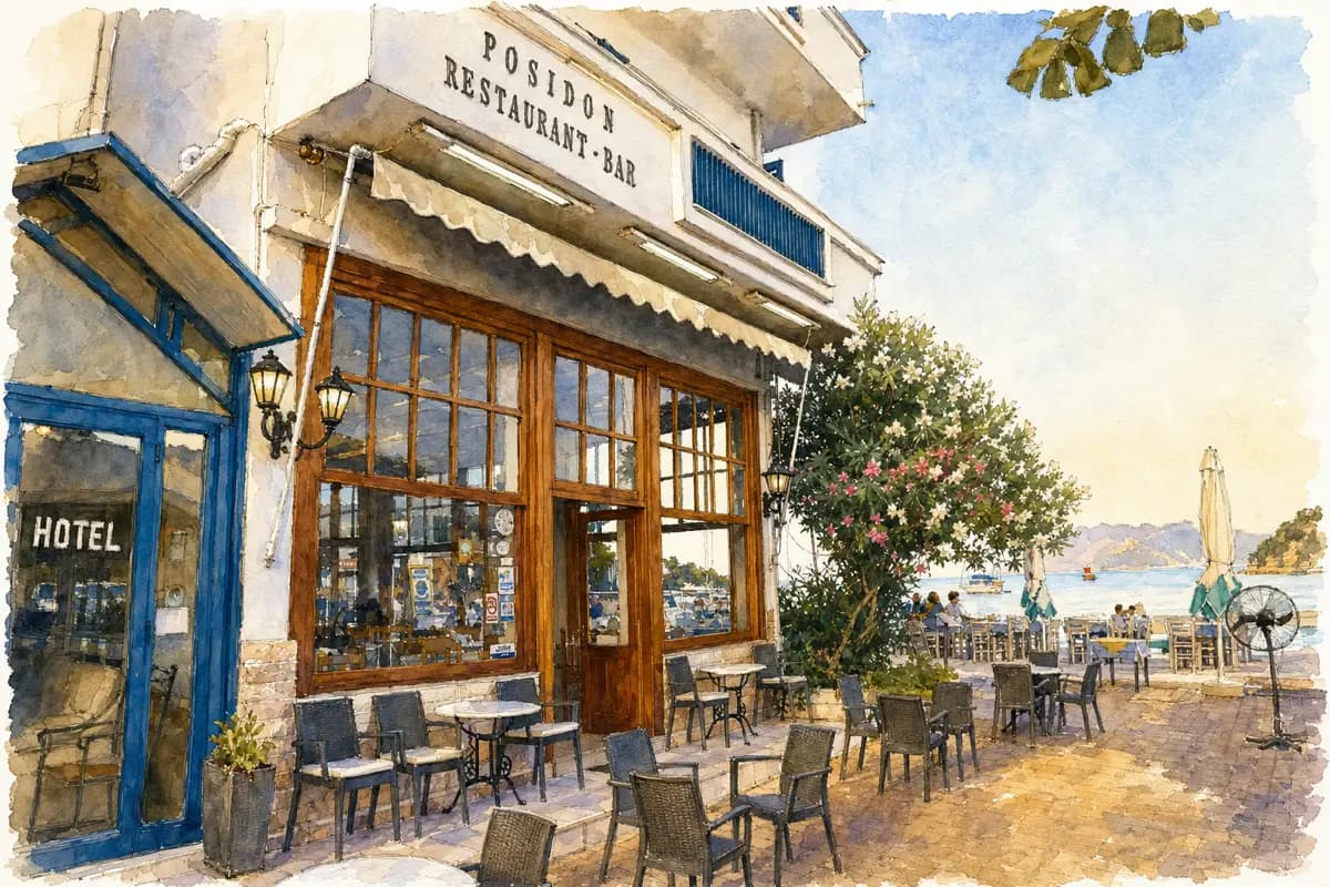 Poseidon — Harbourfront seafood taverna