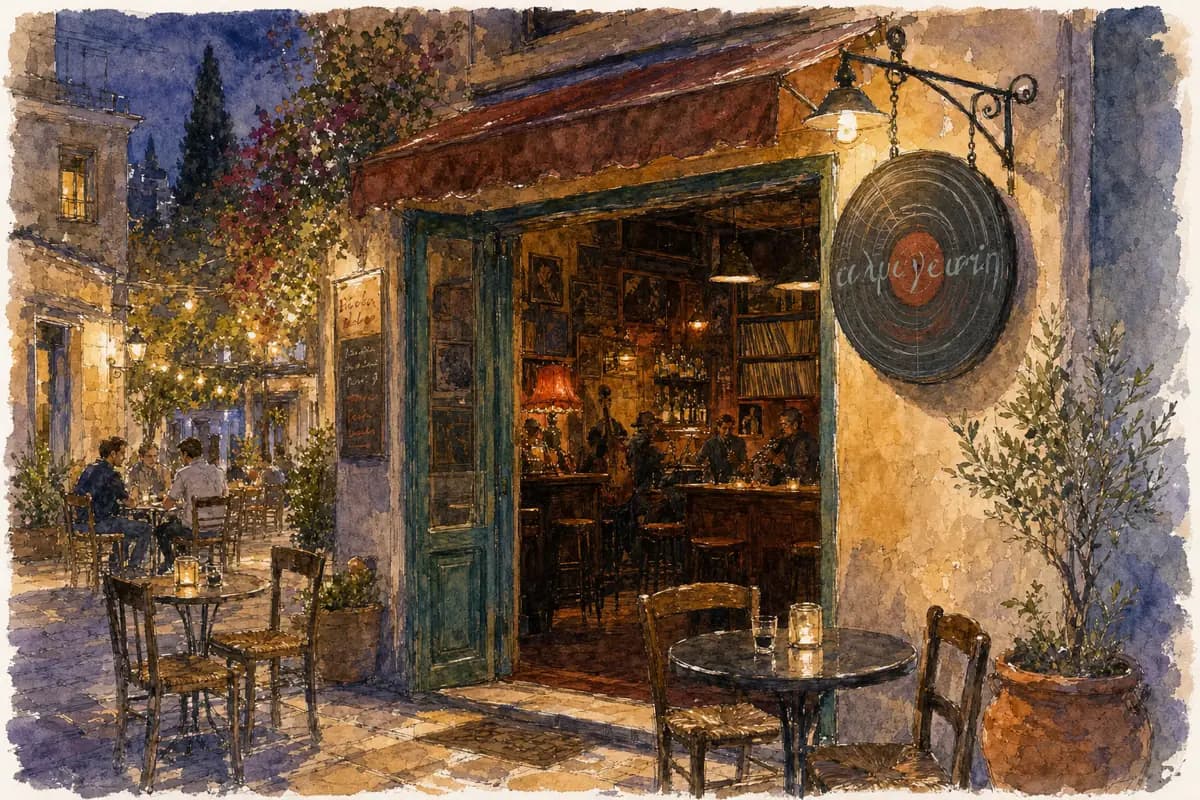 Almagesti — Jazz and blues listening bar