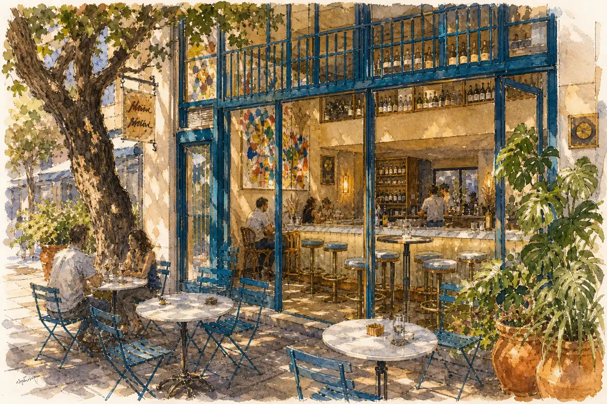 Epta Martyres — Natural-wine bar