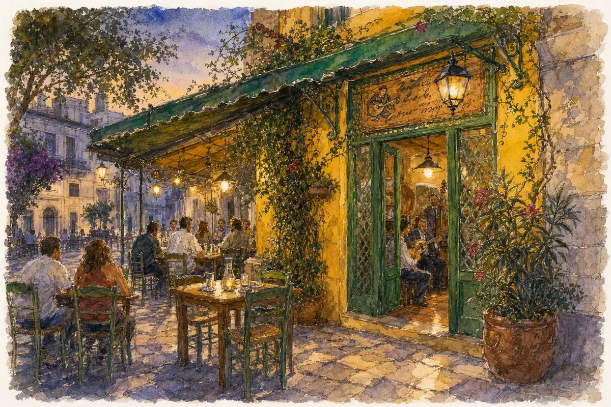 Klimataria — Taverna with live rebetiko, since 1927