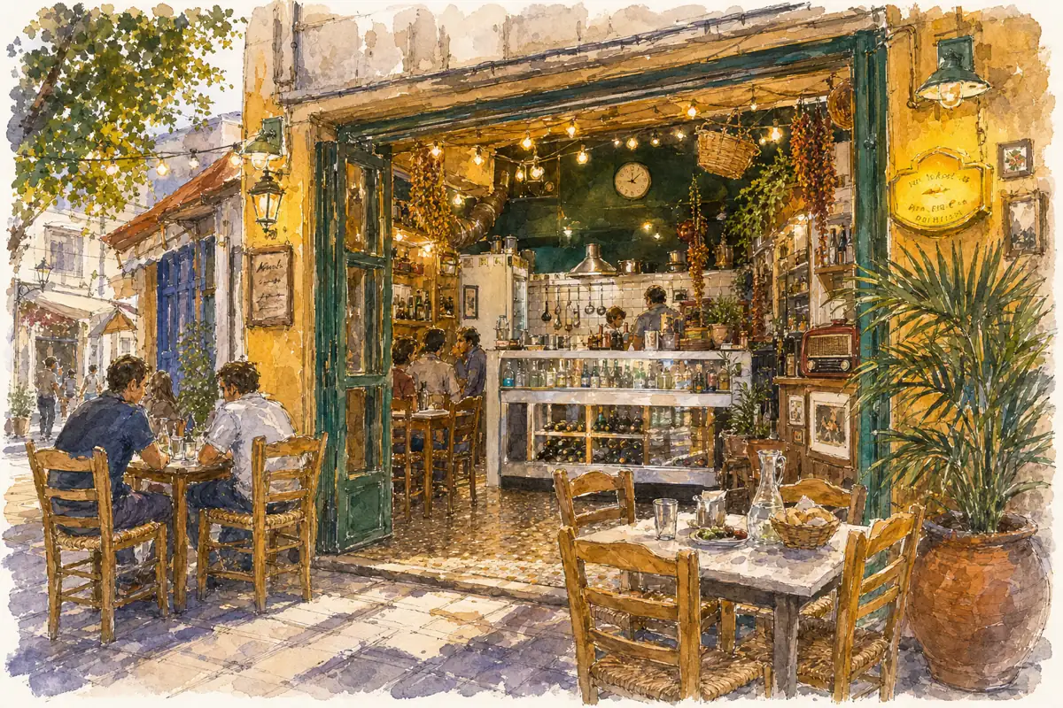 Λούης — Καφενείο-τσιπουράδικο