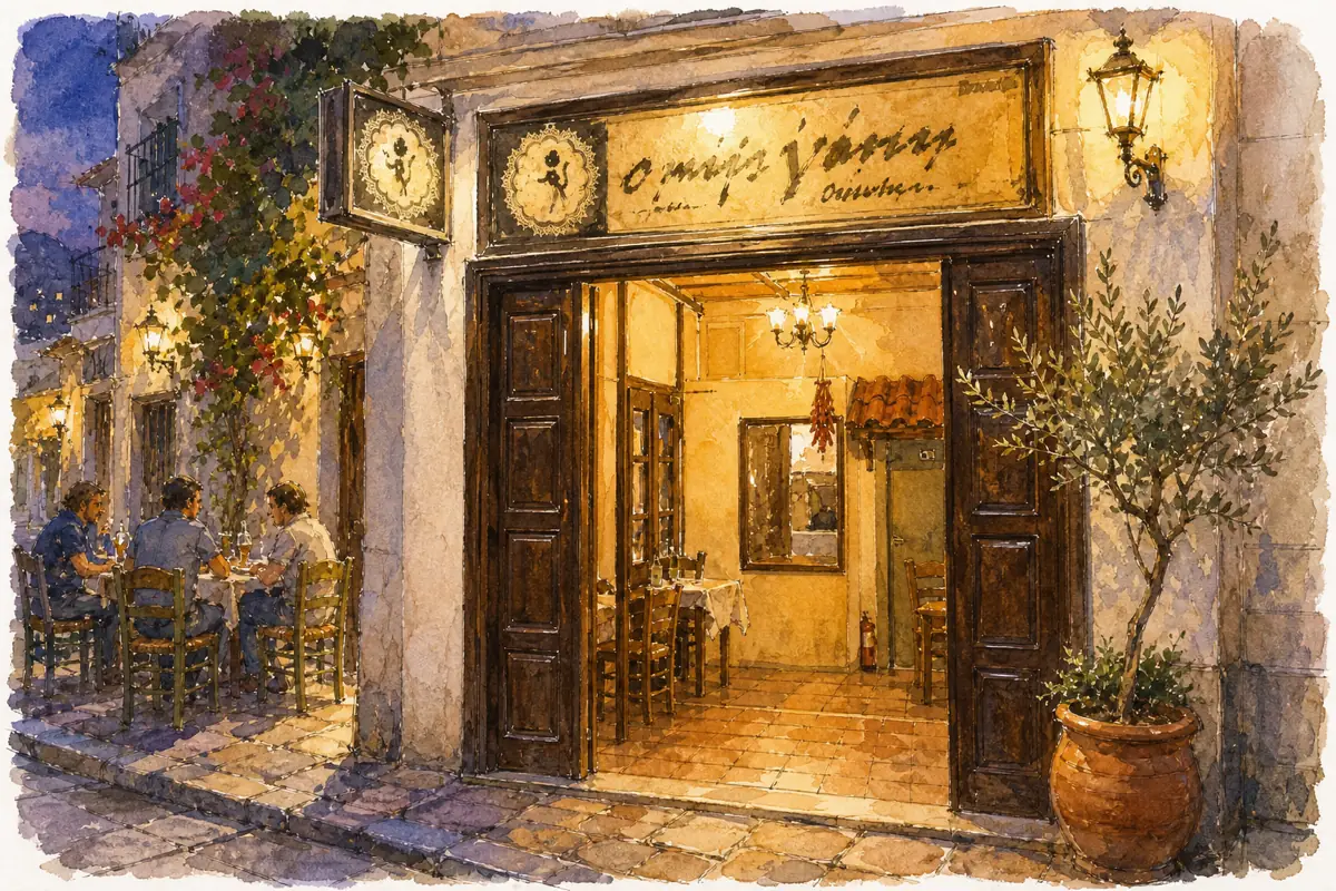 Mavros Gatos — Family taverna