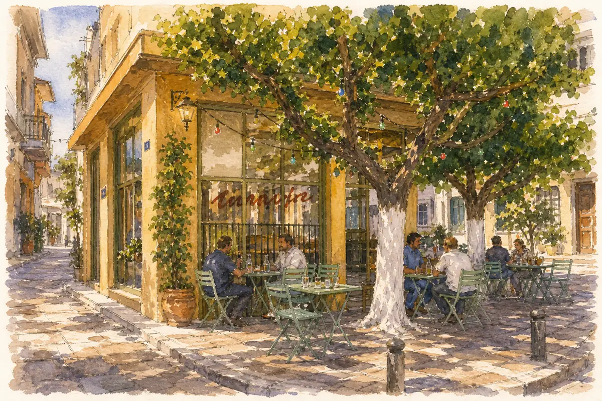 Mouries — Neighbourhood meze taverna, over 50 years