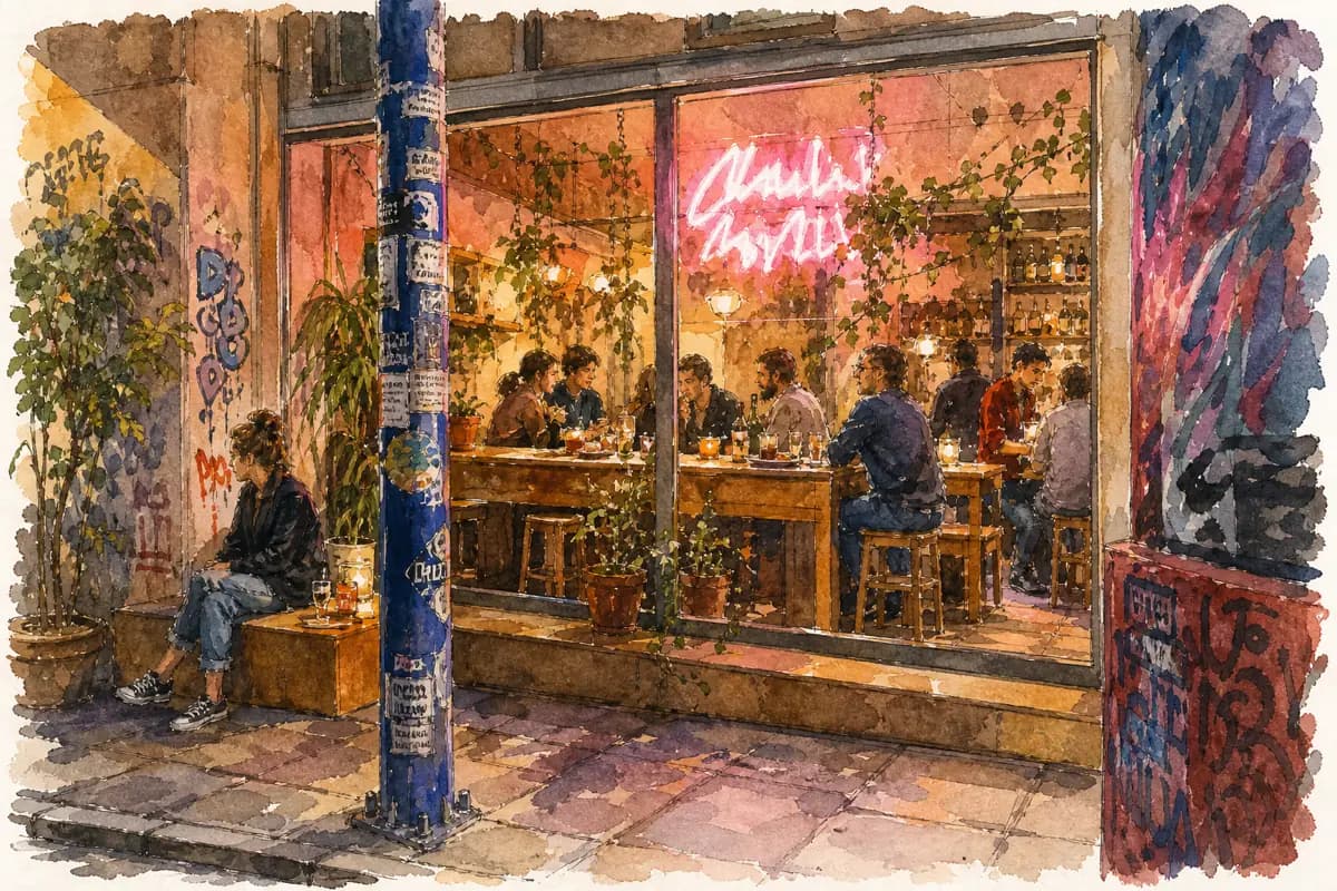 Tanini Agapi Mou — Natural-wine bar, since 2018