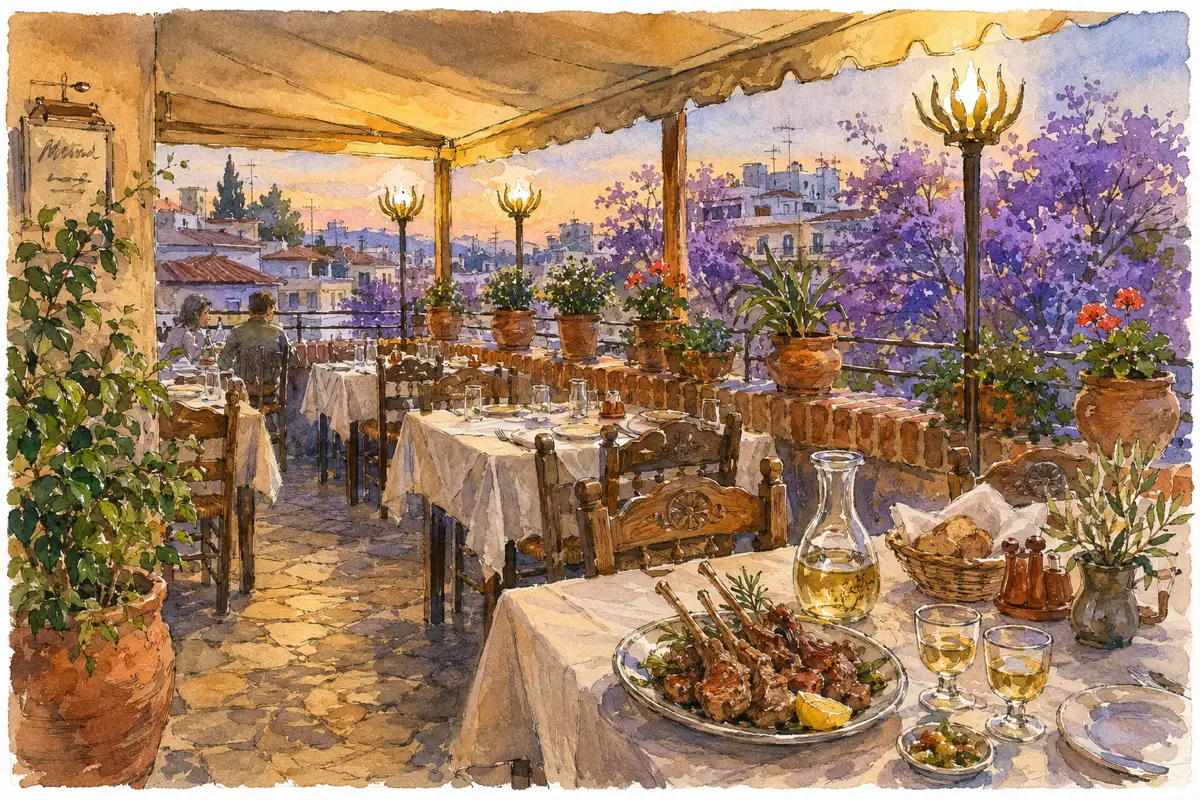Έργανος — Γειτονική ταβέρνα