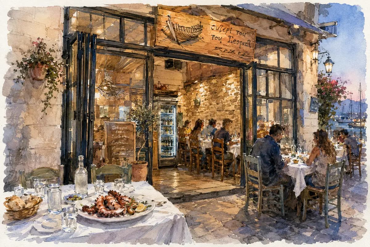 Ouzeri tou Terzaki — Ouzeri, since 1978