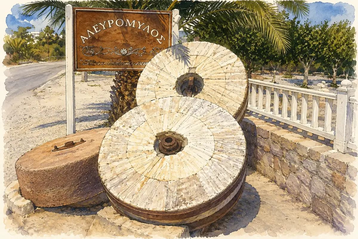Alevromilos — Cycladic taverna