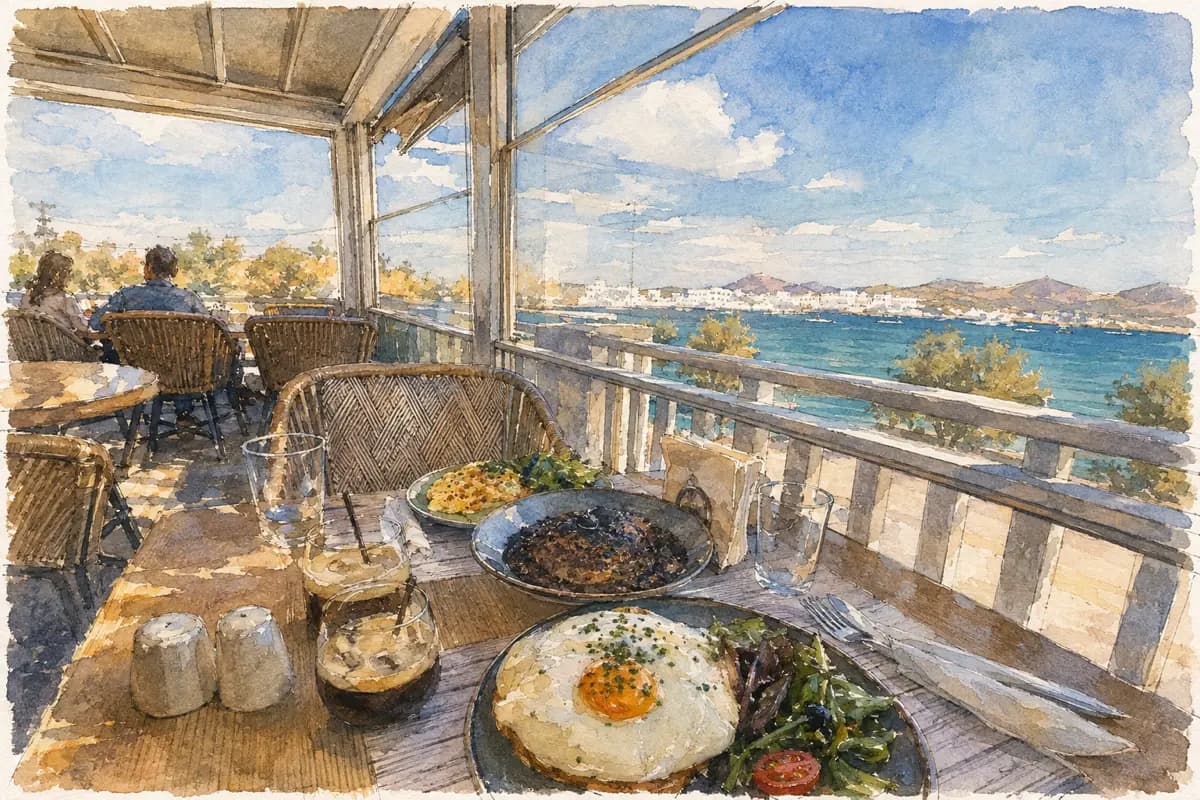 Deck Milos — Coffee, brunch and cocktail bar
