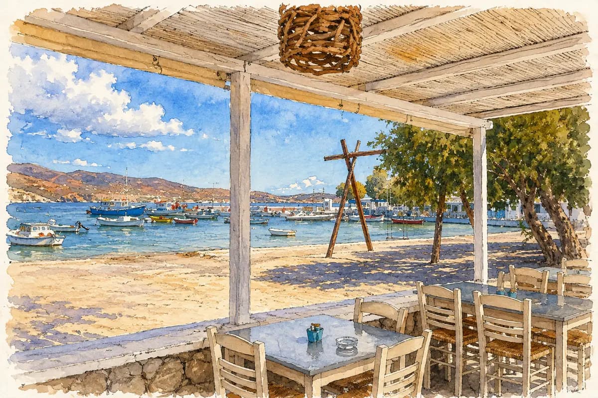 Enalion Restaurant — Seafood taverna