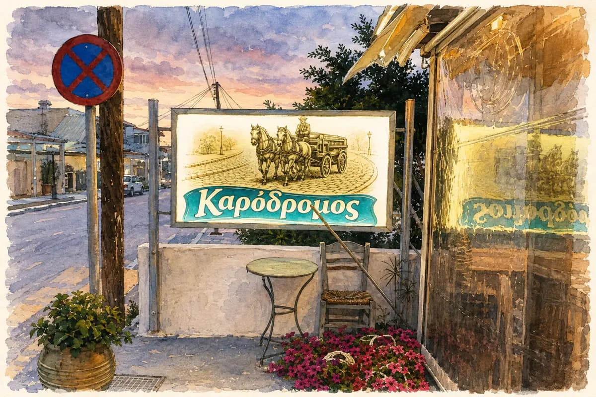 Karodromos — Village café and meze