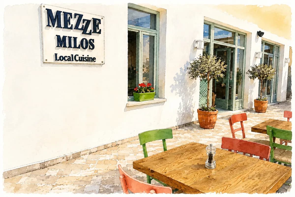 Mezze Milos — Meze restaurant