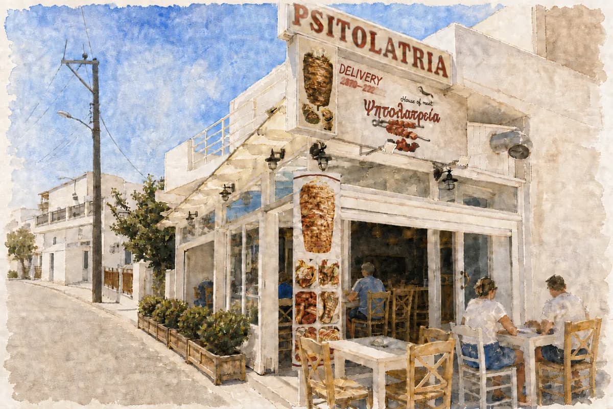 Psitolatria — Village grill and takeaway