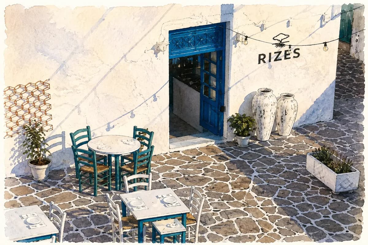 Rizes Milos — Greek restaurant