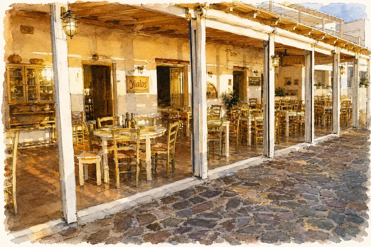 Yialos — Harbour seafood restaurant