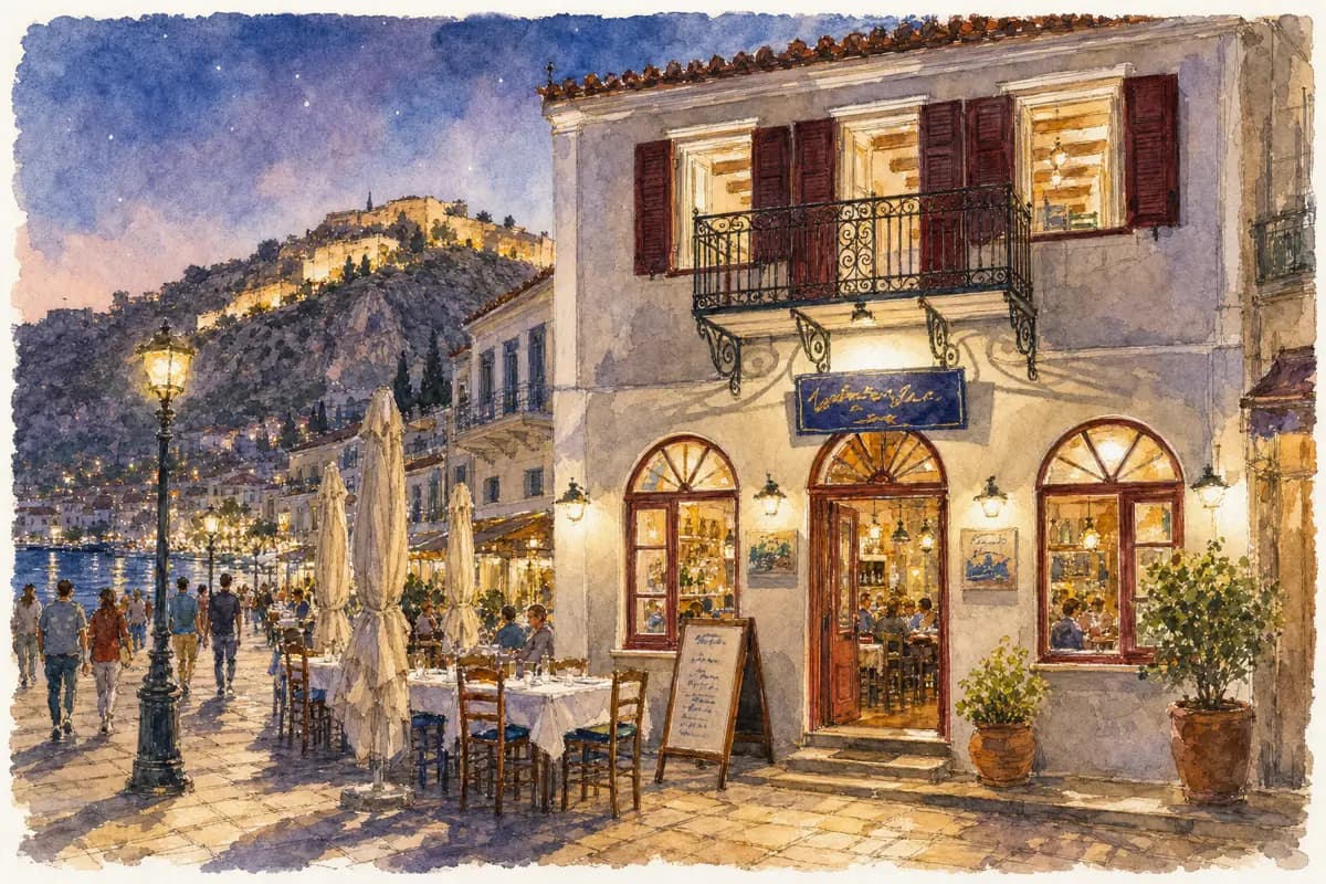 Bounos Psarosavouras — Fish taverna, since 1999