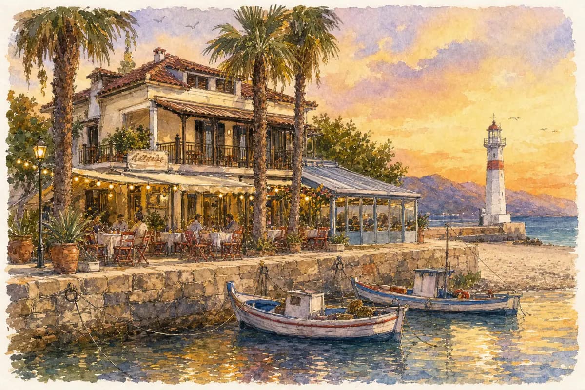 O Faros — Fish taverna by the lighthouse