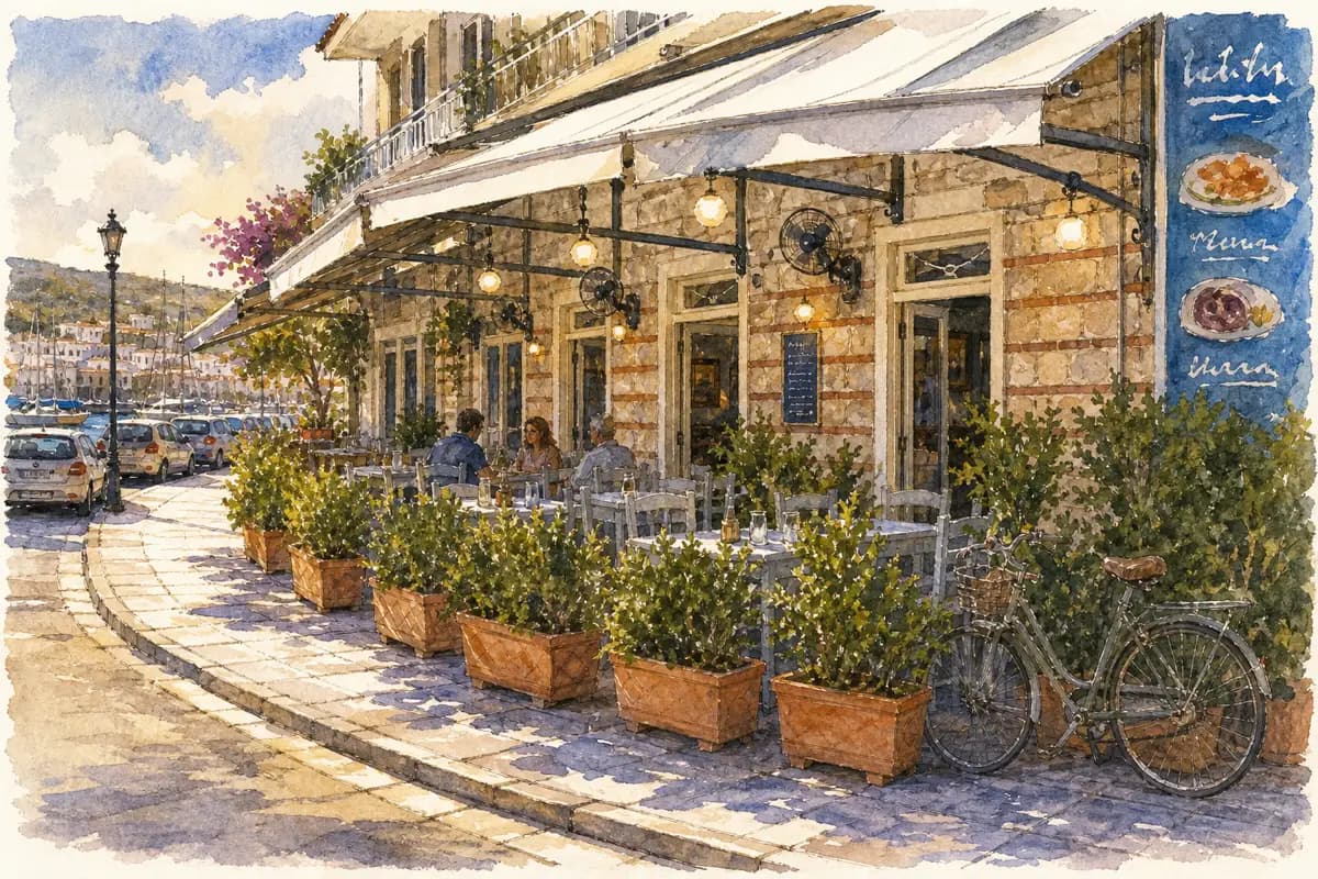 Karamalis — Harbour mageirio, since 1966