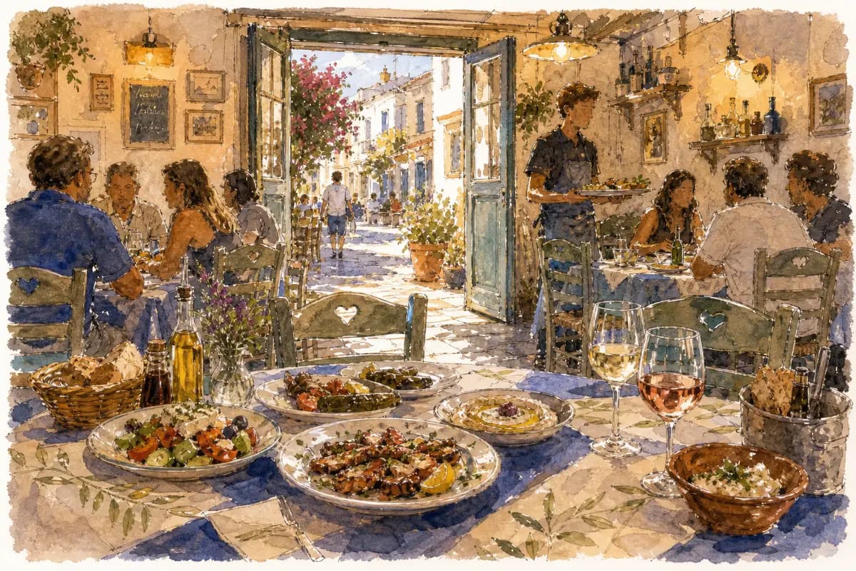 Pidalio — Taverna and mezedopoleio