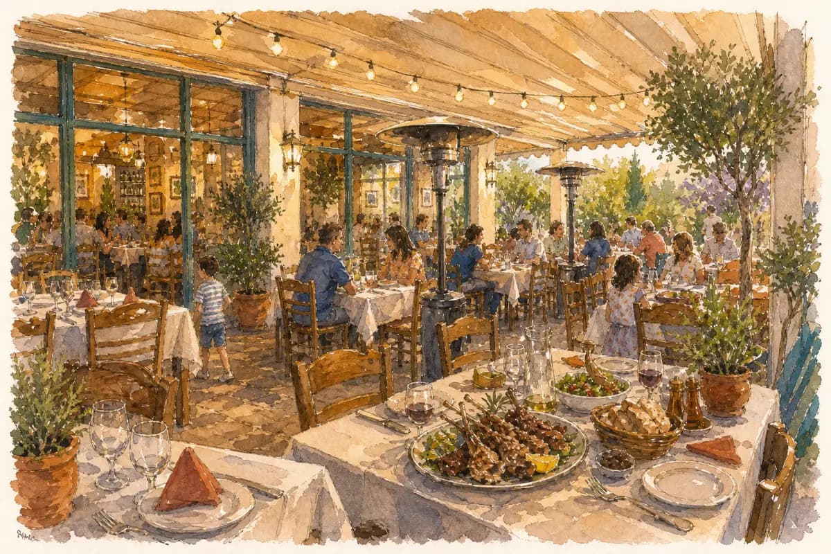 Ta Alonia — Village family taverna