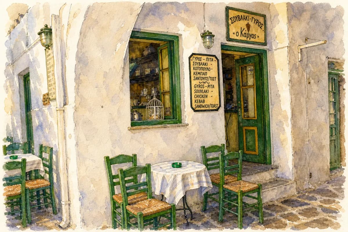 Souvlakia Kargas — Souvlaki shop