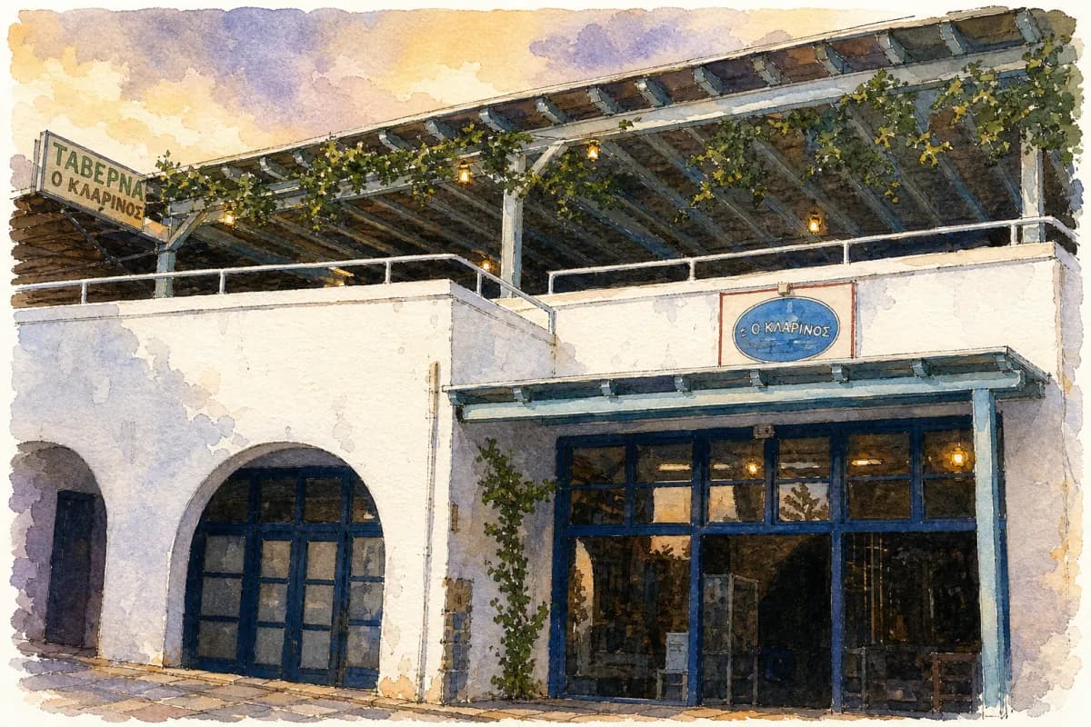 Klarinos — Second-generation family taverna