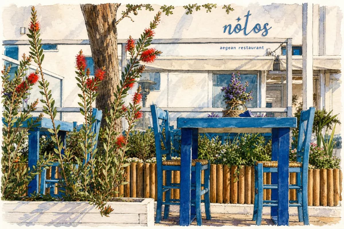 Notos Aegean Restaurant — Modern Aegean restaurant