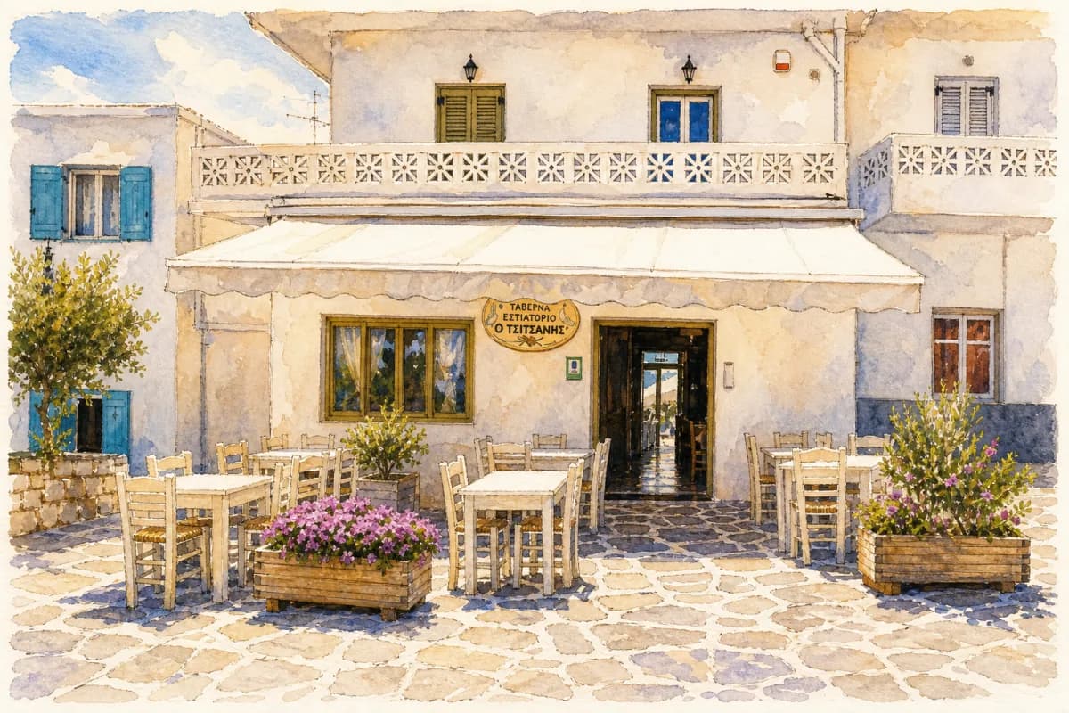 O Tsitsanis — Family taverna since 1969