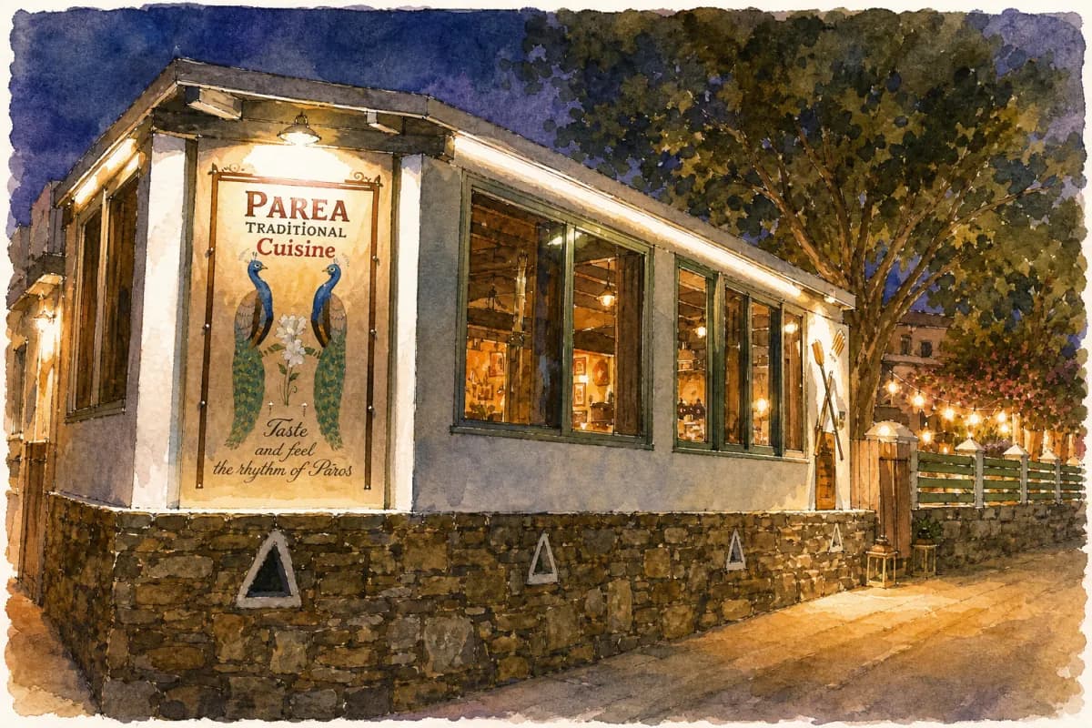 Parea Local Cuisine Paros — Parian-cuisine restaurant