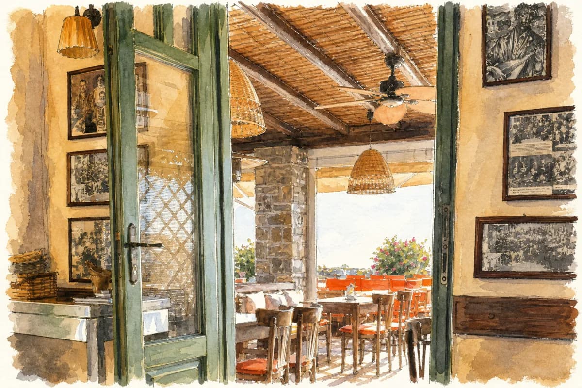 Kafepotopoleio Pinoklis — Meze bar with Greek music