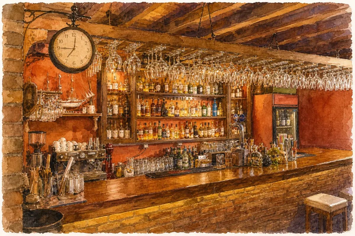 Ampelos Wine Bar — Wine bar with small plates
