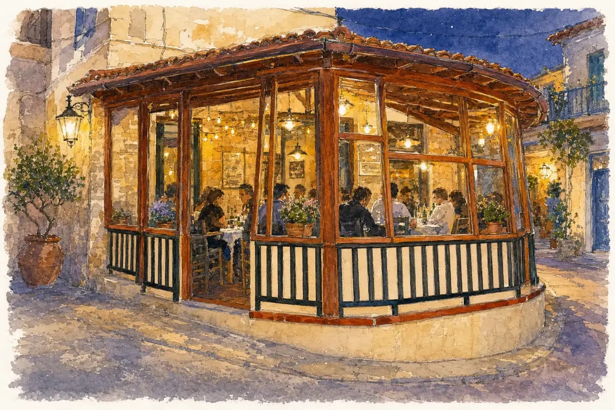 O Manolis — No-menu mezedopoleio