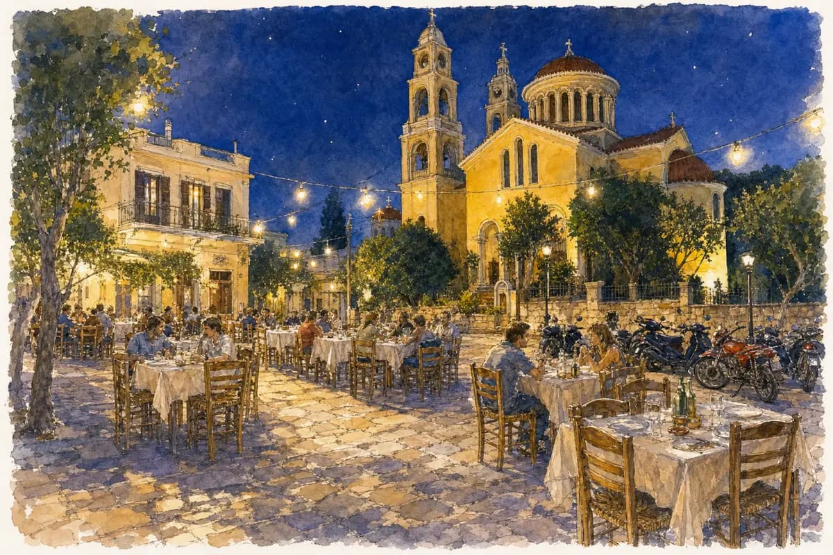 Ta Souvlakia tou Gagani — Village grill, family run since 1948