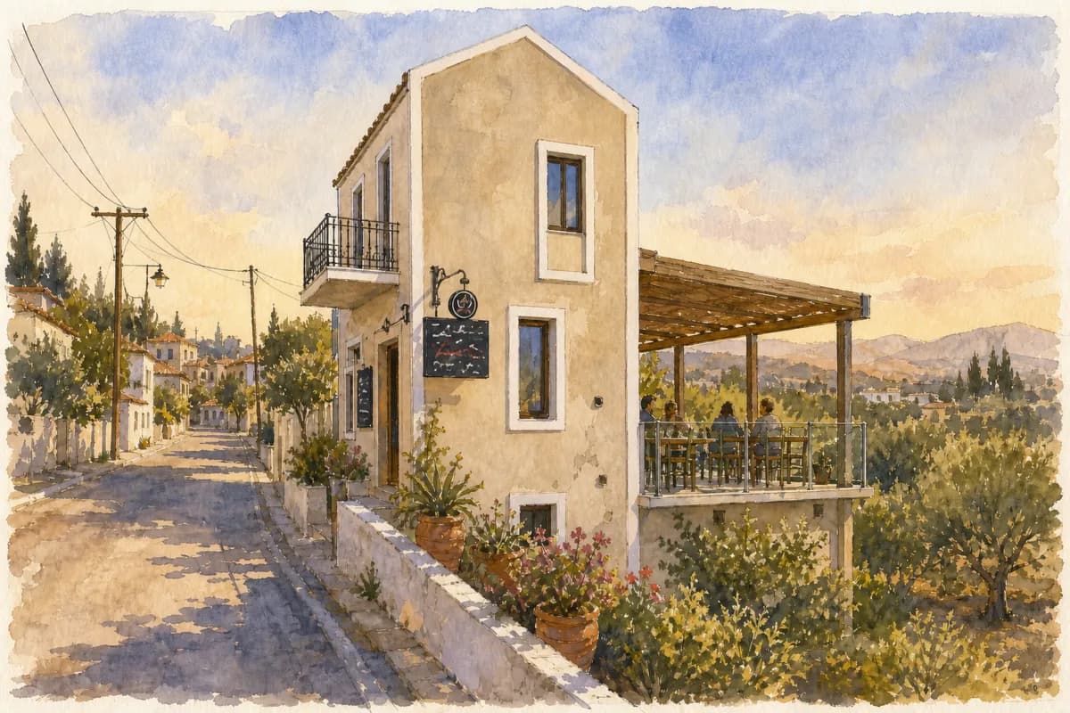 Veranta — Village mezedopoleio