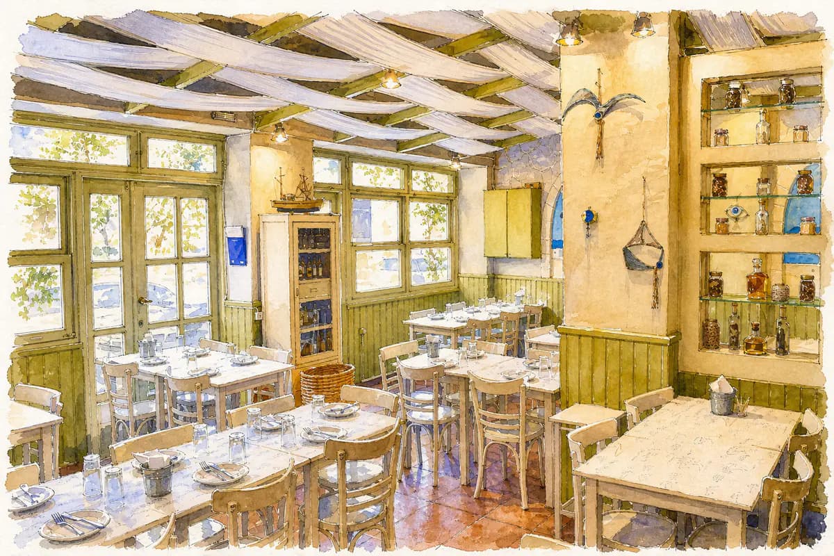 Ouzerie Lola — Long-running neighbourhood ouzeri