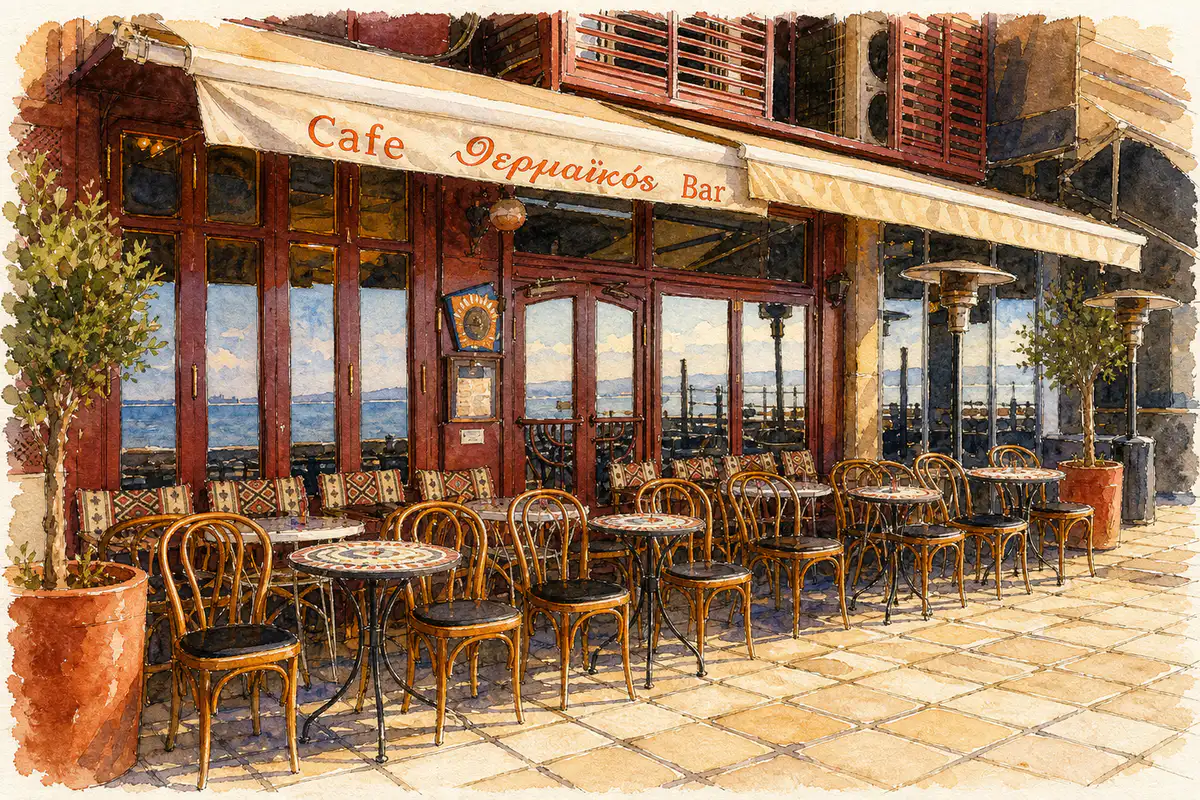 Thermaikos Bar — Historic waterfront bar