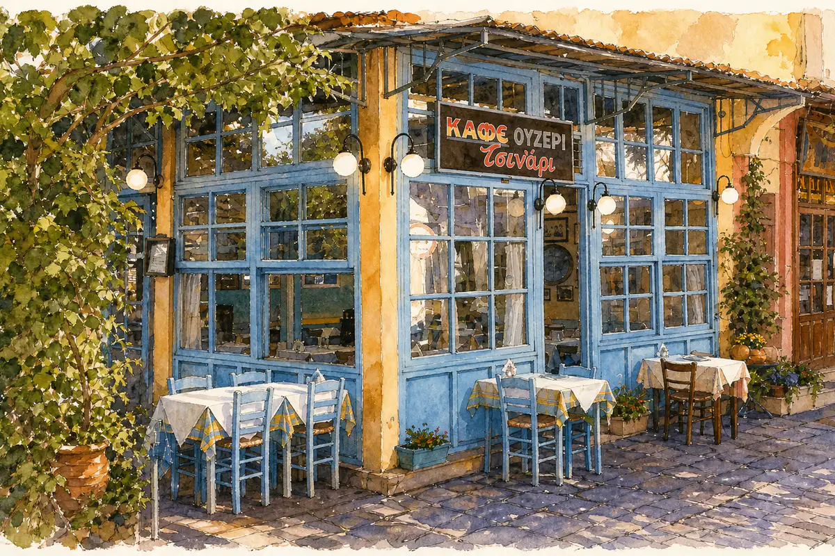 Τσινάρι — Ιστορικό ουζερί και ταβέρνα