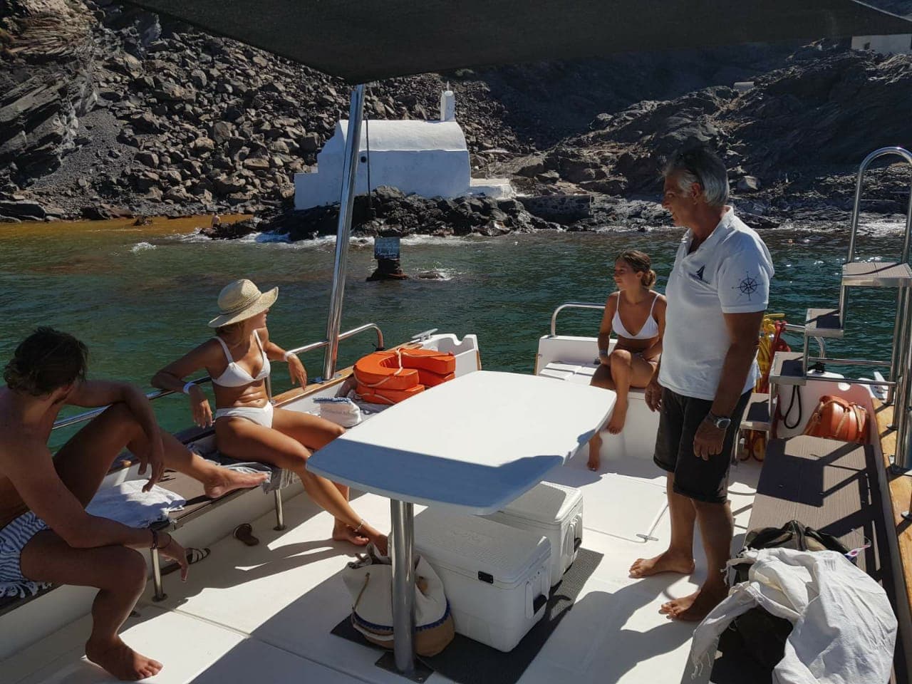 Volcanic Caldera Motor Boat Sunset Cruise, Superior, 4 Hours 1